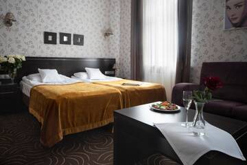 Фото номера Двухместный номер Делюкс с 1 кроватью Отель Hotel Racibor г. Рацибуж 2
